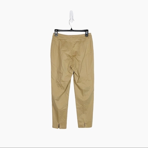 Piazza Sempione Brigitte Cropped Pants Tan Khaki‎ - Picture 5 of 8